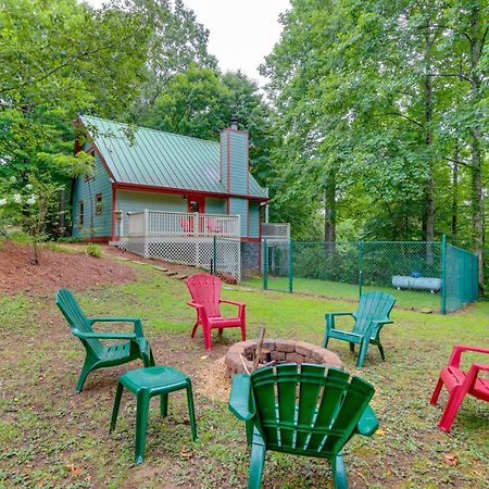 Blue Ridge Getaway With Hot Tub And Seasonal View! Villa Exterior photo