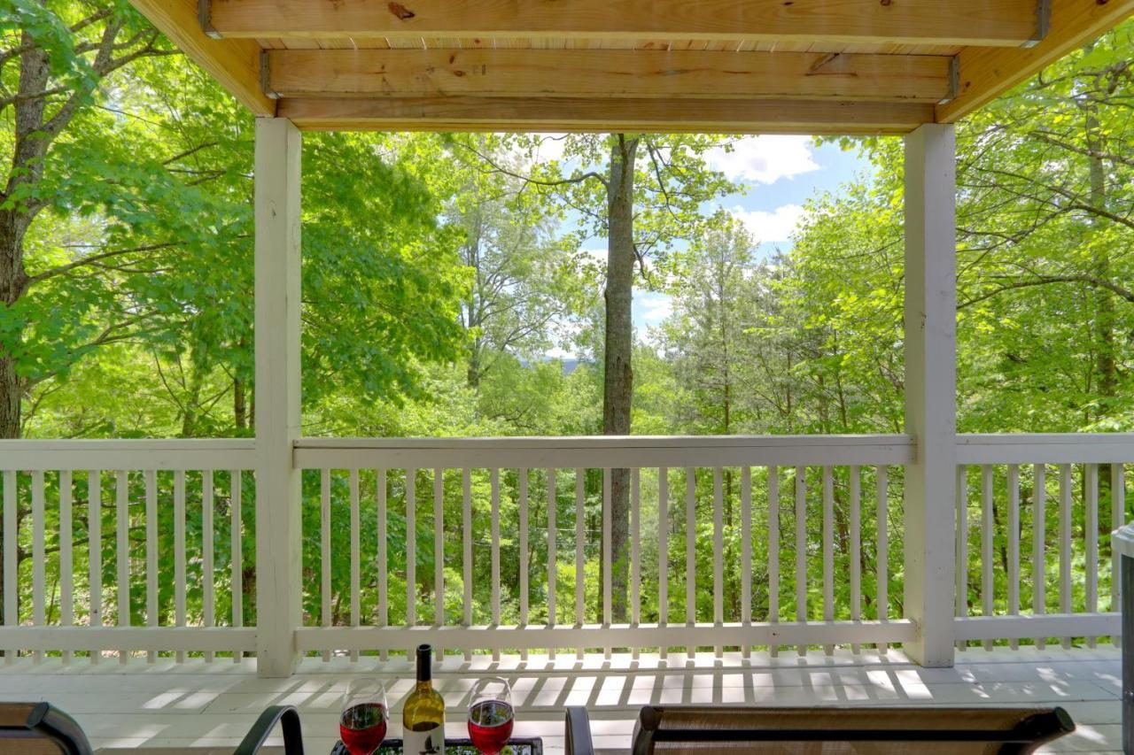 Blue Ridge Getaway With Hot Tub And Seasonal View! Villa Exterior photo